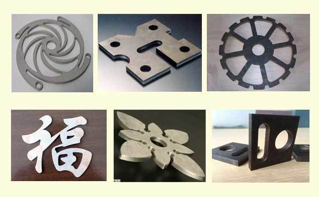 龍門(mén)式等離子切割機(jī)切割樣件